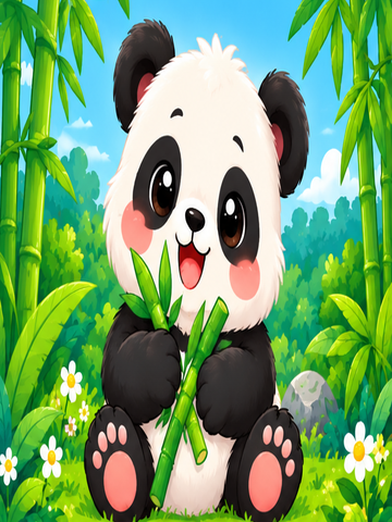 Completed animal picture hint